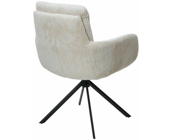 Стул DAREM Белый вельвет Davis lincoln-03n / черный каркас, ®DISAUR, изображение 7 | Интернет магазин мебели и декора LifeDekor