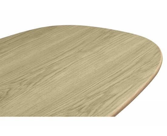 Стол деревянный Ares дуб / черный, изображение 6 | Интернет магазин мебели и декора LifeDekor