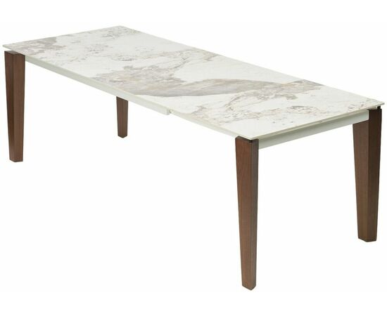 Стол ESMIR 180 GLOSS LUXURY PANDORA SOLID CERAMIC/орех, ®DISAUR, изображение 11 | Интернет магазин мебели и декора LifeDekor