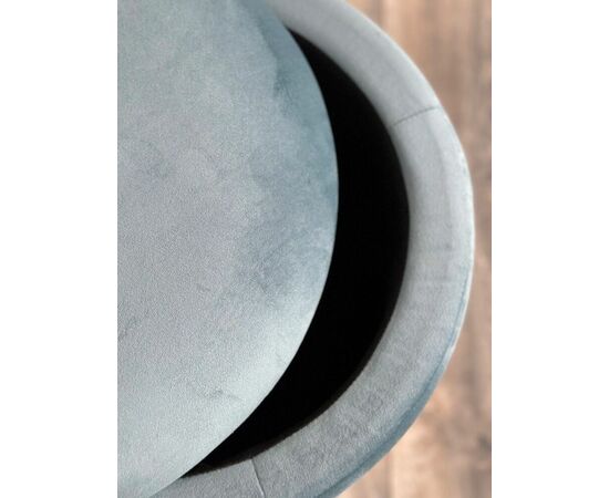 Пуф для гостиной ФРЕД бирюзовый BM-88, велюр / золотой каркас М-City, изображение 4 | Интернет магазин мебели и декора LifeDekor