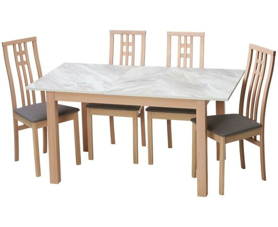 Стул СB-2482YBH MILKY WHITE молочный дуб/ CAMEL M-city, изображение 5 | Интернет магазин мебели и декора LifeDekor