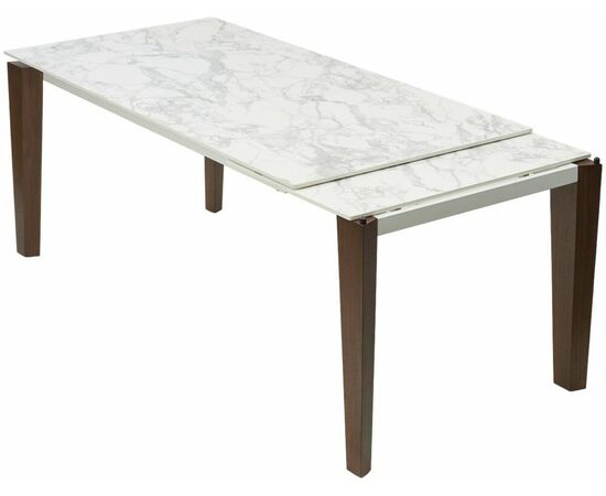 Стол ESMIR 180 MATTE ARABESCATO SOLID CERAMIC/ орех, ®DISAUR, изображение 12 | Интернет магазин мебели и декора LifeDekor