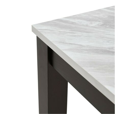 Стол TME-6931 MBH SWEDEN белый мрамор / темный орех  M-City, изображение 8 | Интернет магазин мебели и декора LifeDekor