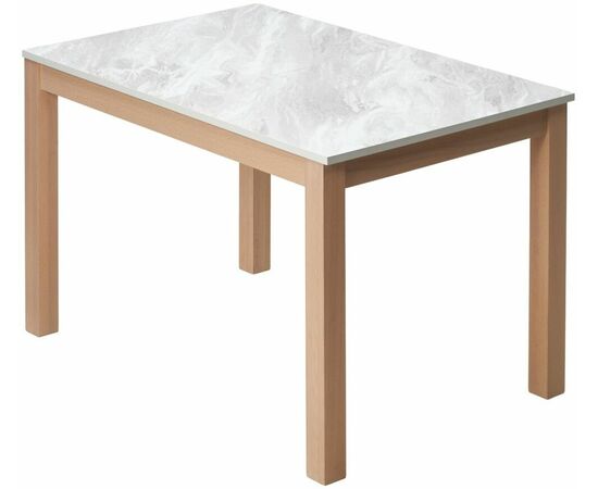 Стол TME-6931 MBH SWEDEN белый мрамор / MILKY WHITE  M-City, изображение 5 | Интернет магазин мебели и декора LifeDekor