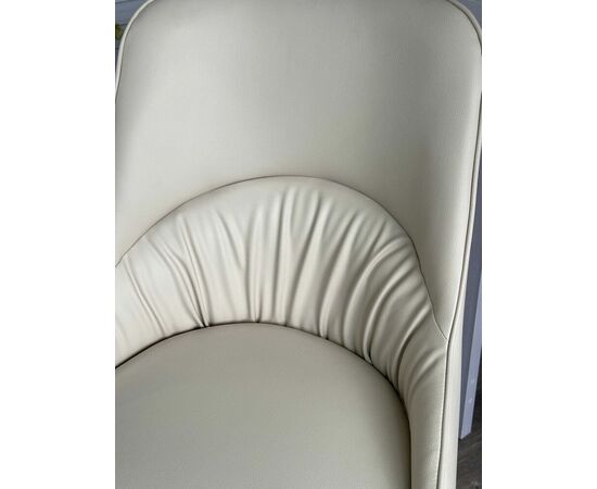 Стул ABRIOLA Milk Ti-02, PU / шампань, ®DISAUR, изображение 4 | Интернет магазин мебели и декора LifeDekor