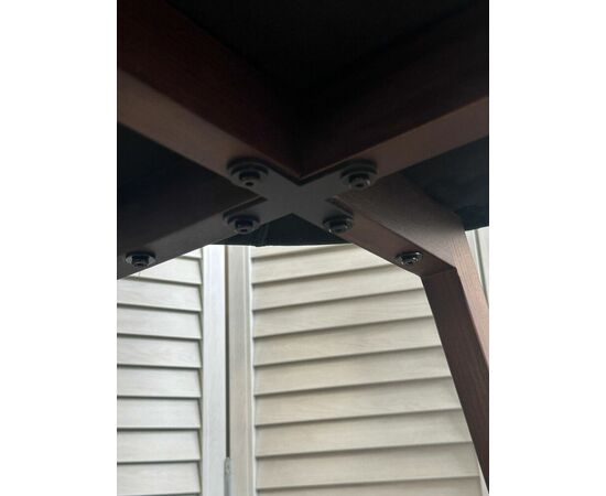 Стул CRISTIAN White A2635-1A, букле / орех, ®DISAUR, изображение 2 | Интернет магазин мебели и декора LifeDekor