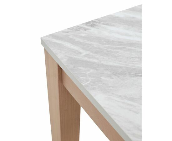 Стол TME-6931 MBH SWEDEN белый мрамор / MILKY WHITE  M-City, изображение 7 | Интернет магазин мебели и декора LifeDekor