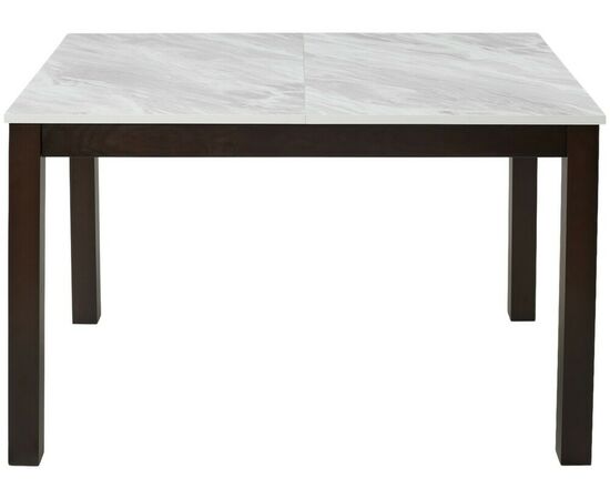 Стол TME-6931 MBH SWEDEN белый мрамор / темный орех  M-City, изображение 5 | Интернет магазин мебели и декора LifeDekor