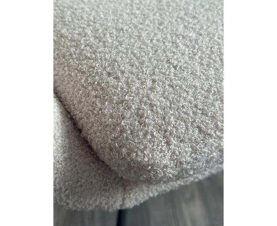 Стул DAREM Белый букле Davis now or never -03 / черный каркас, ®DISAUR, изображение 4 | Интернет магазин мебели и декора LifeDekor