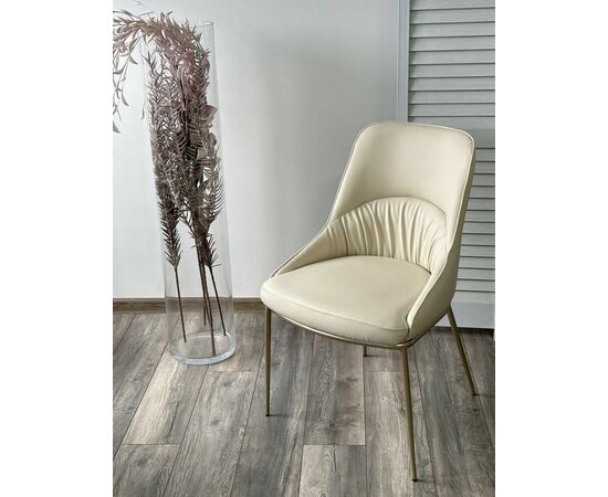 Стул ABRIOLA Milk Ti-02, PU / шампань, ®DISAUR, изображение 5 | Интернет магазин мебели и декора LifeDekor