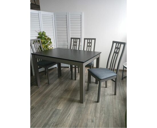 Стол TME-6932 MBH  GREY STONE серый камень /серый  M-City, изображение 2 | Интернет магазин мебели и декора LifeDekor