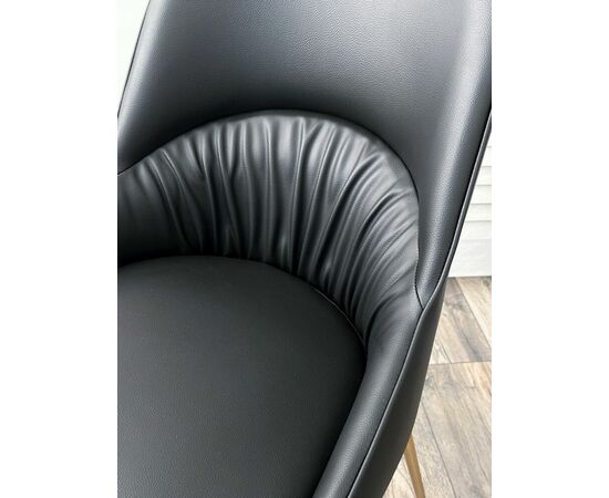 Стул ABRIOLA Black Ti-25, PU / бронзовый, ®DISAUR, изображение 4 | Интернет магазин мебели и декора LifeDekor