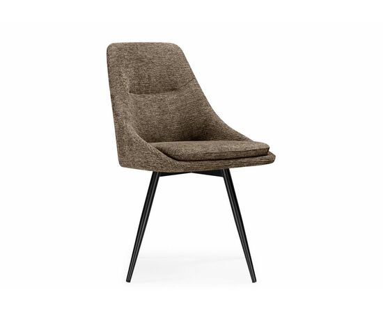 Стул на металлокаркасе Avian вращающийся светло-коричневый / черный, изображение 4 | Интернет магазин мебели и декора LifeDekor