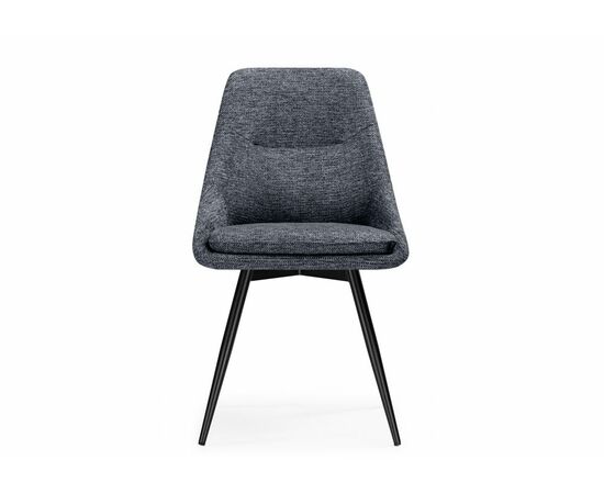 Стул на металлокаркасе Avian вращающийся темно-серый / черный, изображение 2 | Интернет магазин мебели и декора LifeDekor