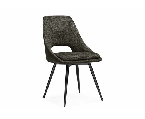 Стул на металлокаркасе Avianus вращающийся коричневый / черный | Интернет магазин мебели и декора LifeDekor