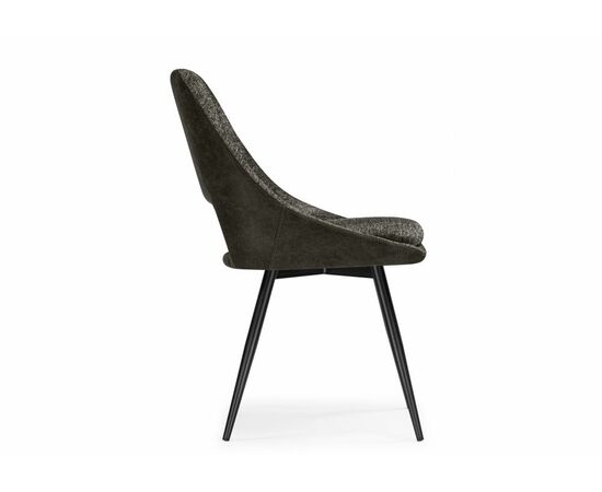 Стул на металлокаркасе Avianus вращающийся коричневый / черный, изображение 2 | Интернет магазин мебели и декора LifeDekor