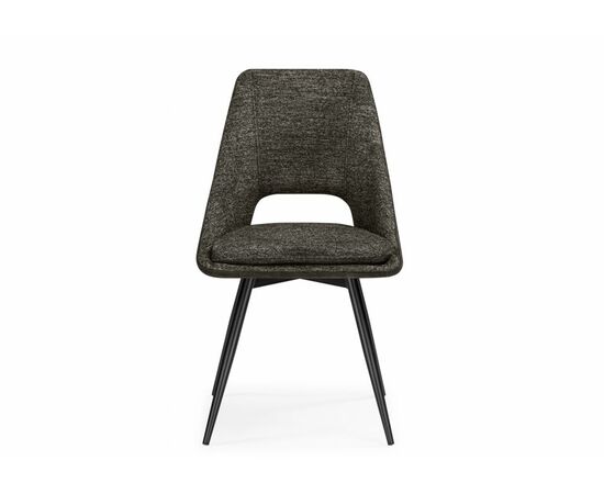 Стул на металлокаркасе Avianus вращающийся коричневый / черный, изображение 3 | Интернет магазин мебели и декора LifeDekor