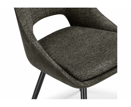 Стул на металлокаркасе Avianus вращающийся коричневый / черный, изображение 7 | Интернет магазин мебели и декора LifeDekor