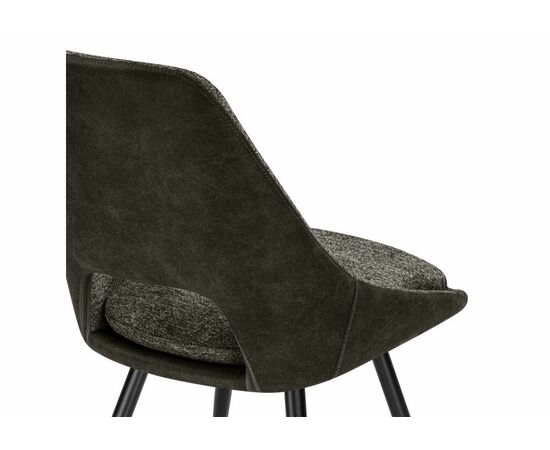 Стул на металлокаркасе Avianus вращающийся коричневый / черный, изображение 8 | Интернет магазин мебели и декора LifeDekor