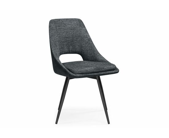 Стул на металлокаркасе Avianus вращающийся темно-серый / черный, изображение 4 | Интернет магазин мебели и декора LifeDekor