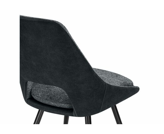 Стул на металлокаркасе Avianus вращающийся темно-серый / черный, изображение 8 | Интернет магазин мебели и декора LifeDekor