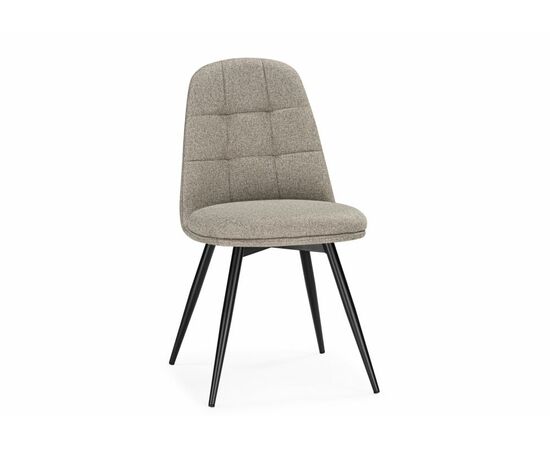 Стул на металлокаркасе Texas 1 поворотный бежевый / черный | Интернет магазин мебели и декора LifeDekor