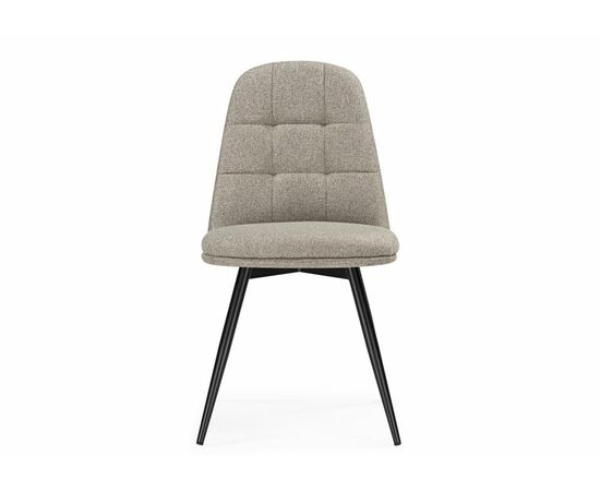 Стул на металлокаркасе Texas 1 поворотный бежевый / черный, изображение 2 | Интернет магазин мебели и декора LifeDekor