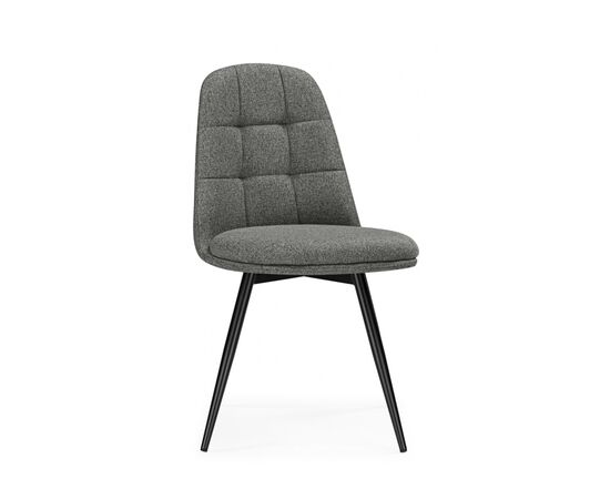 Стул на металлокаркасе Texas 1 поворотный светло-серый / черный, изображение 4 | Интернет магазин мебели и декора LifeDekor