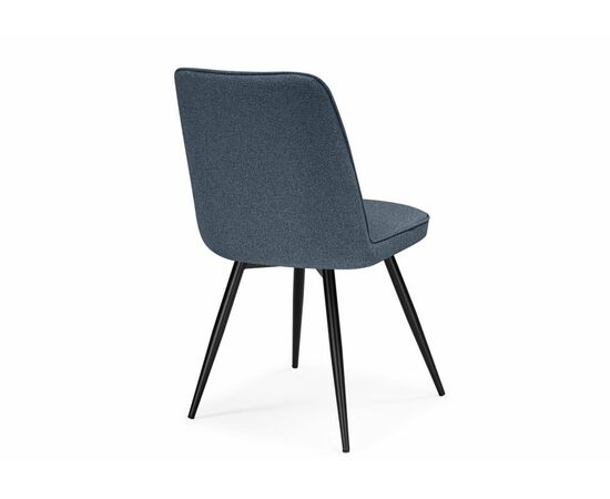 Стул на металлокаркасе Texas 3 поворотный синий / черный, изображение 5 | Интернет магазин мебели и декора LifeDekor