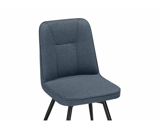 Стул на металлокаркасе Texas 3 поворотный синий / черный, изображение 6 | Интернет магазин мебели и декора LifeDekor