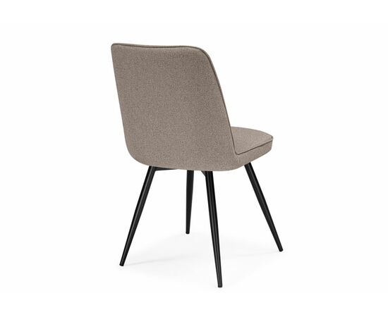 Стул на металлокаркасе Texas 3 поворотный светло-коричневый / черный, изображение 5 | Интернет магазин мебели и декора LifeDekor