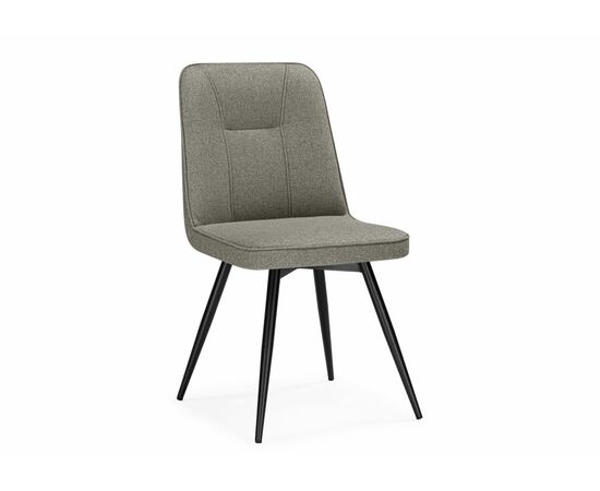 Стул на металлокаркасе Texas 3 поворотный светло-серый / черный | Интернет магазин мебели и декора LifeDekor