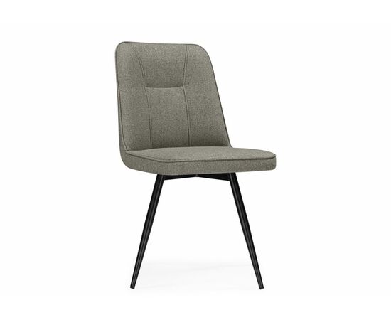 Стул на металлокаркасе Texas 3 поворотный светло-серый / черный, изображение 4 | Интернет магазин мебели и декора LifeDekor