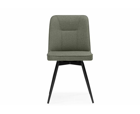 Стул на металлокаркасе Texas 3 поворотный светло-зеленый / черный, изображение 2 | Интернет магазин мебели и декора LifeDekor