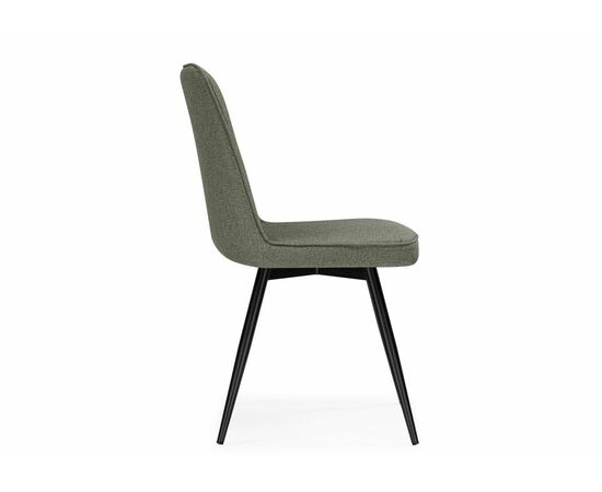 Стул на металлокаркасе Texas 3 поворотный светло-зеленый / черный, изображение 3 | Интернет магазин мебели и декора LifeDekor