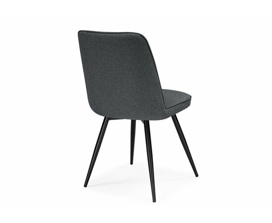 Стул на металлокаркасе Texas 3 поворотный темно-серый / черный, изображение 5 | Интернет магазин мебели и декора LifeDekor