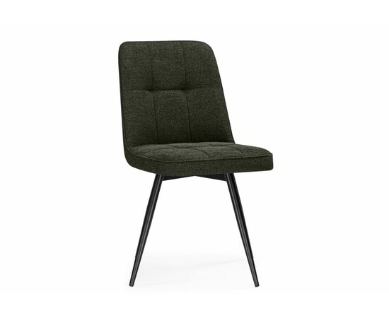 Стул на металлокаркасе Texas 4 поворотный темно-зеленый / черный, изображение 4 | Интернет магазин мебели и декора LifeDekor