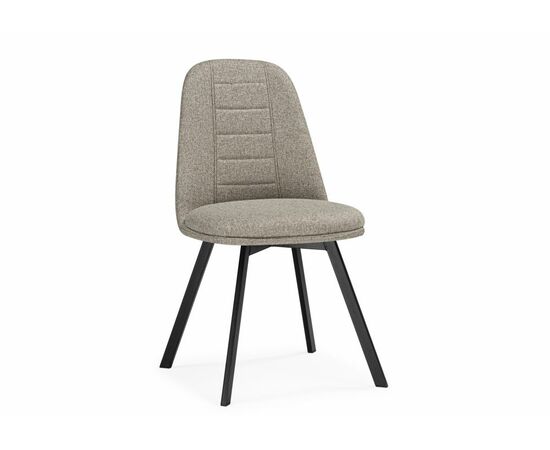 Стул на металлокаркасе Texas 2 латте поворотный / черный | Интернет магазин мебели и декора LifeDekor