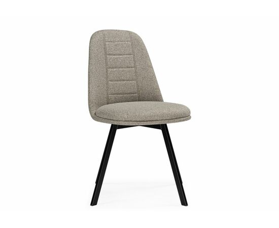 Стул на металлокаркасе Texas 2 латте поворотный / черный, изображение 4 | Интернет магазин мебели и декора LifeDekor