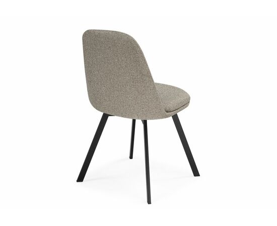 Стул на металлокаркасе Texas 2 латте поворотный / черный, изображение 5 | Интернет магазин мебели и декора LifeDekor