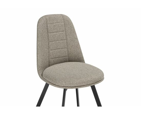 Стул на металлокаркасе Texas 2 латте поворотный / черный, изображение 6 | Интернет магазин мебели и декора LifeDekor