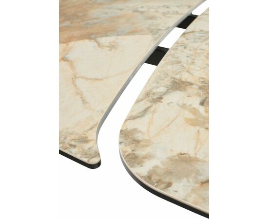 Стол ALONSO 200 TL-137  матовый, испанская керамика / брашированный каркас, цвет медный, ®DISAUR, изображение 21 | Интернет магазин мебели и декора LifeDekor