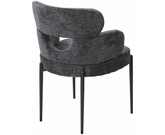 Стул VALTER RAVEN18 Серый, ткань / Черный каркас, ®DISAUR, изображение 6 | Интернет магазин мебели и декора LifeDekor