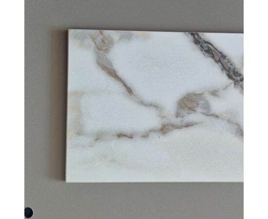 Стол АДАЖИО 115 КРУГЛЫЙ GILT WHITE, керамика / Латте каркас М-City, изображение 2 | Интернет магазин мебели и декора LifeDekor