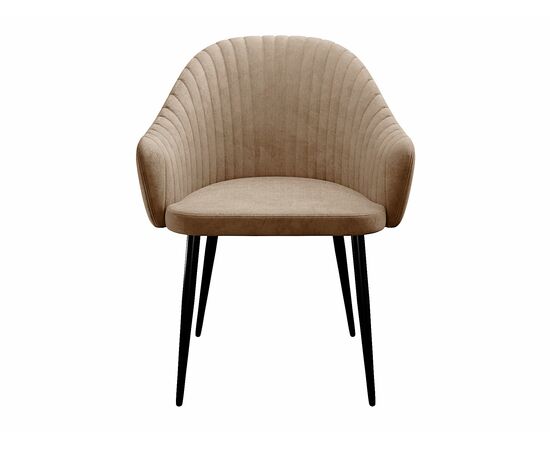 Стул DikLine 440 TW05 капучино, ножки черные, изображение 2 | Интернет магазин мебели и декора LifeDekor