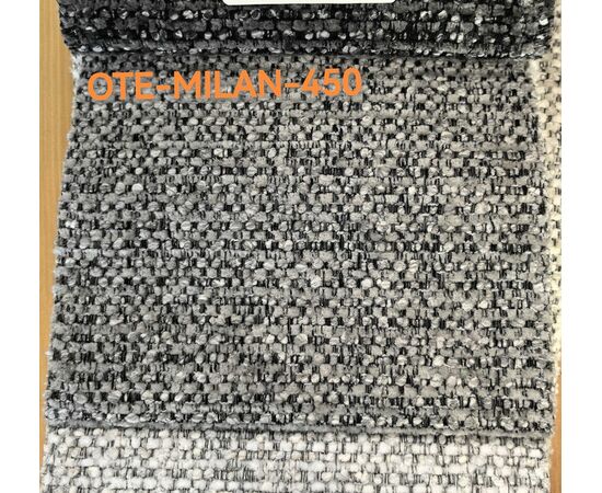 Стул LENNE 360 град. поворот., серый MILAN-450, ткань/ MOHAIR-151, ткань/ Черный, ®DISAUR, изображение 4 | Интернет магазин мебели и декора LifeDekor