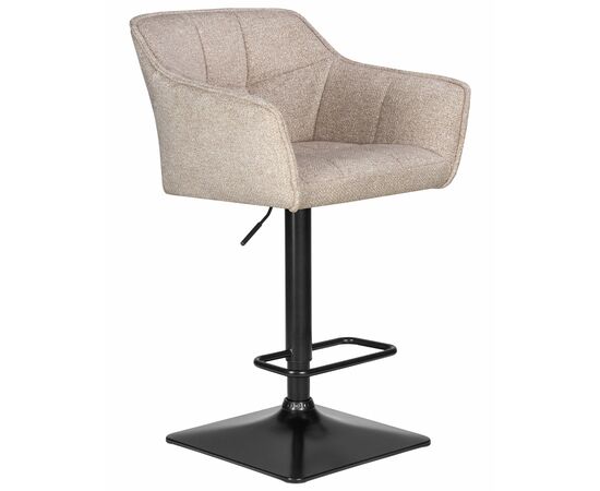 Стул барный DOBRIN RALF, бежевый твид (LEO26), Вариант: бежевый твид (LEO26), изображение 2 | Интернет магазин мебели и декора LifeDekor