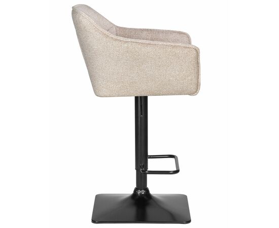 Стул барный DOBRIN RALF, бежевый твид (LEO26), Вариант: бежевый твид (LEO26), изображение 3 | Интернет магазин мебели и декора LifeDekor