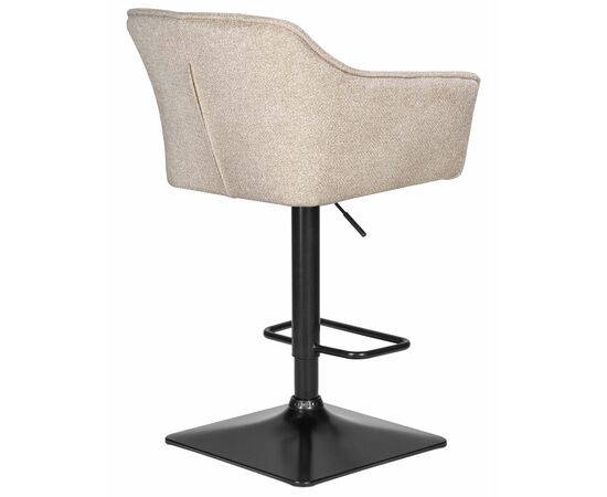 Стул барный DOBRIN RALF, бежевый твид (LEO26), Вариант: бежевый твид (LEO26), изображение 4 | Интернет магазин мебели и декора LifeDekor