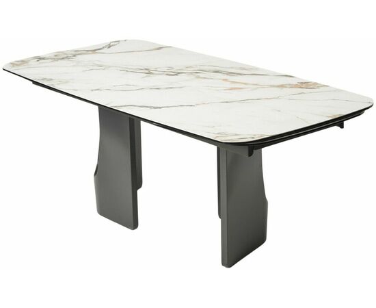 Стол BIRGER 200 KL-188 Контрастный мрамор, итальянская керамика, ®DISAUR, изображение 8 | Интернет магазин мебели и декора LifeDekor